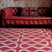 Squiggle Orange by Vivienne Westwood for The Rug Company