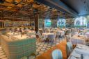 The restaurant was recently refurbished with fresh interiors adding a holiday vibe to the venue