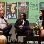 Wimbledon BookFest's Crime in the Library Panel_Robert Gold, Saima Mir and Olivia Kiernan