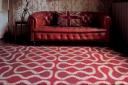 Squiggle Orange by Vivienne Westwood for The Rug Company