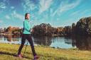 Nordic walking is one form of exercise you do anywhere