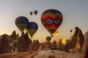 Cappadocia is famed for its hot air balloon rides