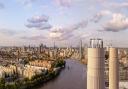 Lift 109 at Battersea Power Station boasts panoramic London views