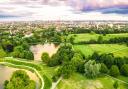 Hampstead Heath has many walks with stunning views
