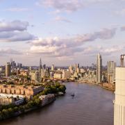 Lift 109 at Battersea Power Station boasts panoramic London views