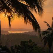 The view from Tabula Rasa Resort, Galle, Sri Lanka