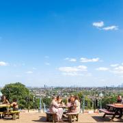 Ally Pally's Terrace is a suntrap with enviable views